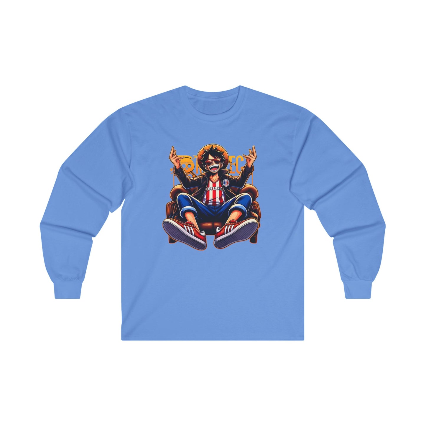 One oiece Long Sleeve T Shirt - BENJAMINS S / Carolina Blue