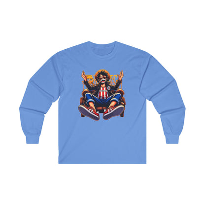 One oiece Long Sleeve T Shirt - BENJAMINS S / Carolina Blue