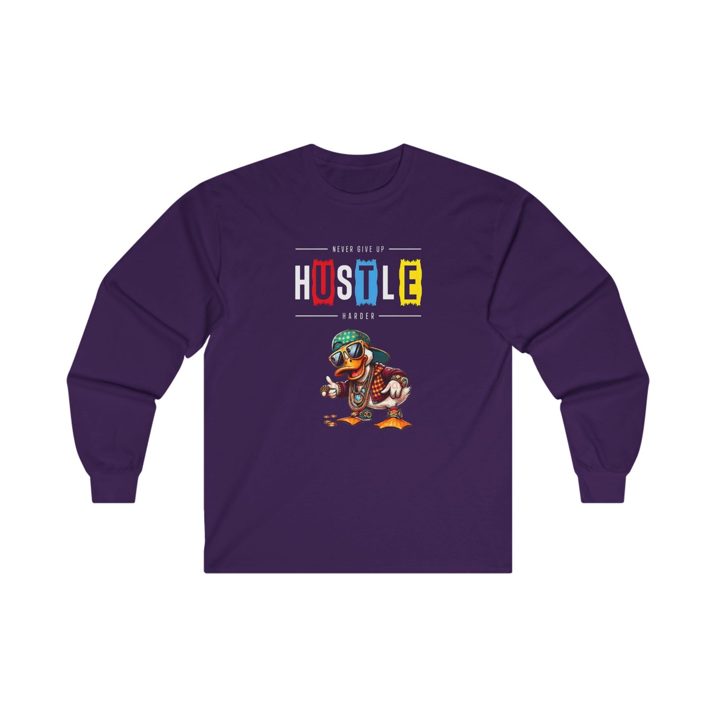 Long Sleeve T Shirt - BENJAMINS S / Purple