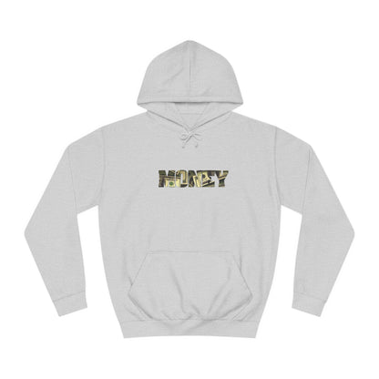 MONEY Hoodie - BENJAMINS Heather Grey / XS