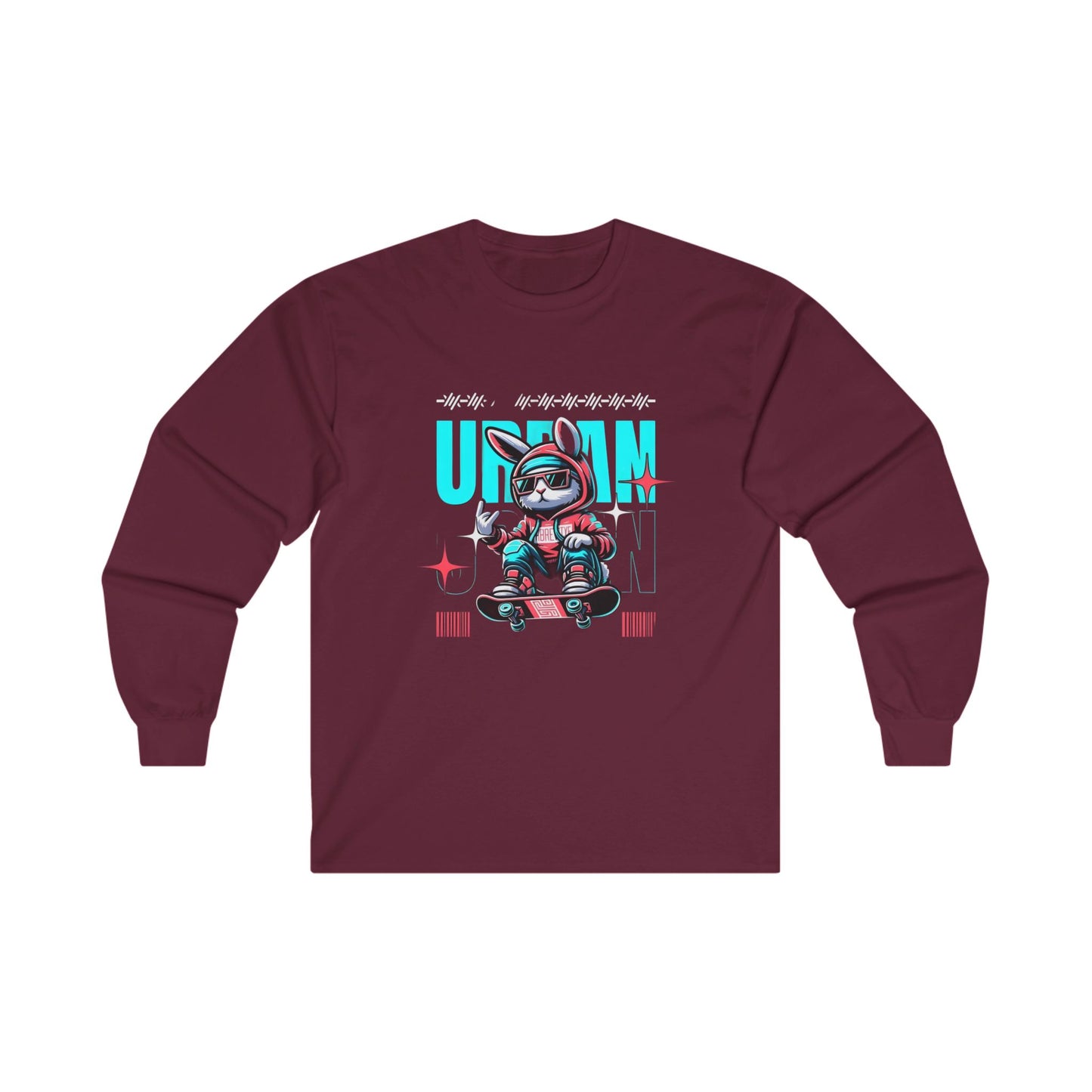 Long Sleeve T Shirt - BENJAMINS S / Maroon