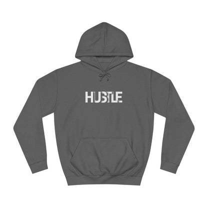 Hustle Custom Hoodie - BENJAMINS Charcoal / XS