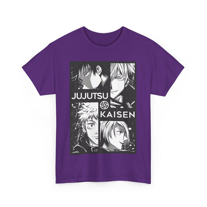 Custom T shirt Jujutsu Kaisen - BENJAMINS Purple / S