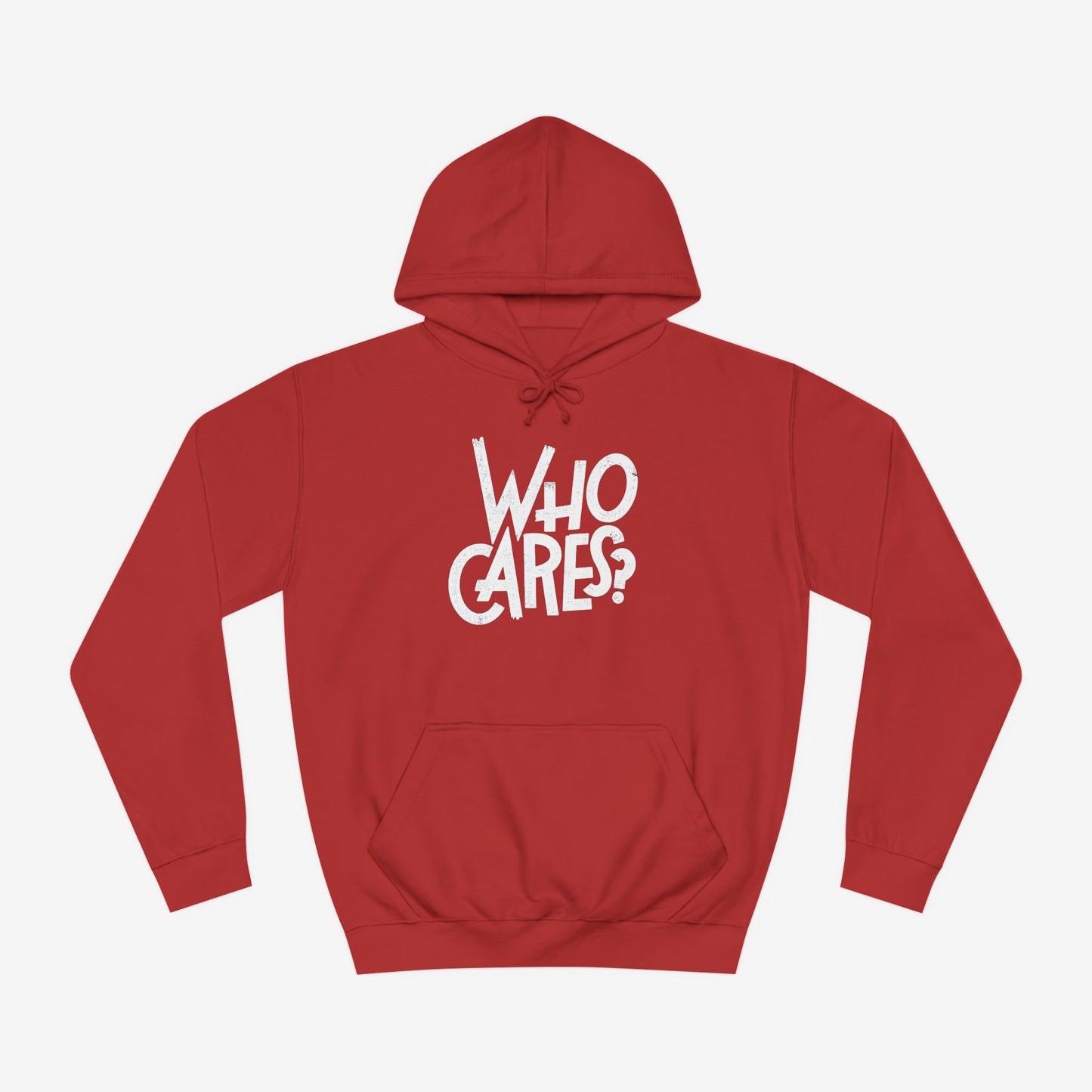 Who cares Custom Hoodie Design