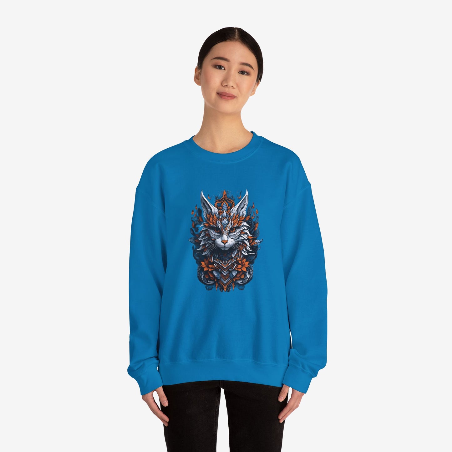 Cat Mandalas artwork Sweatshirt