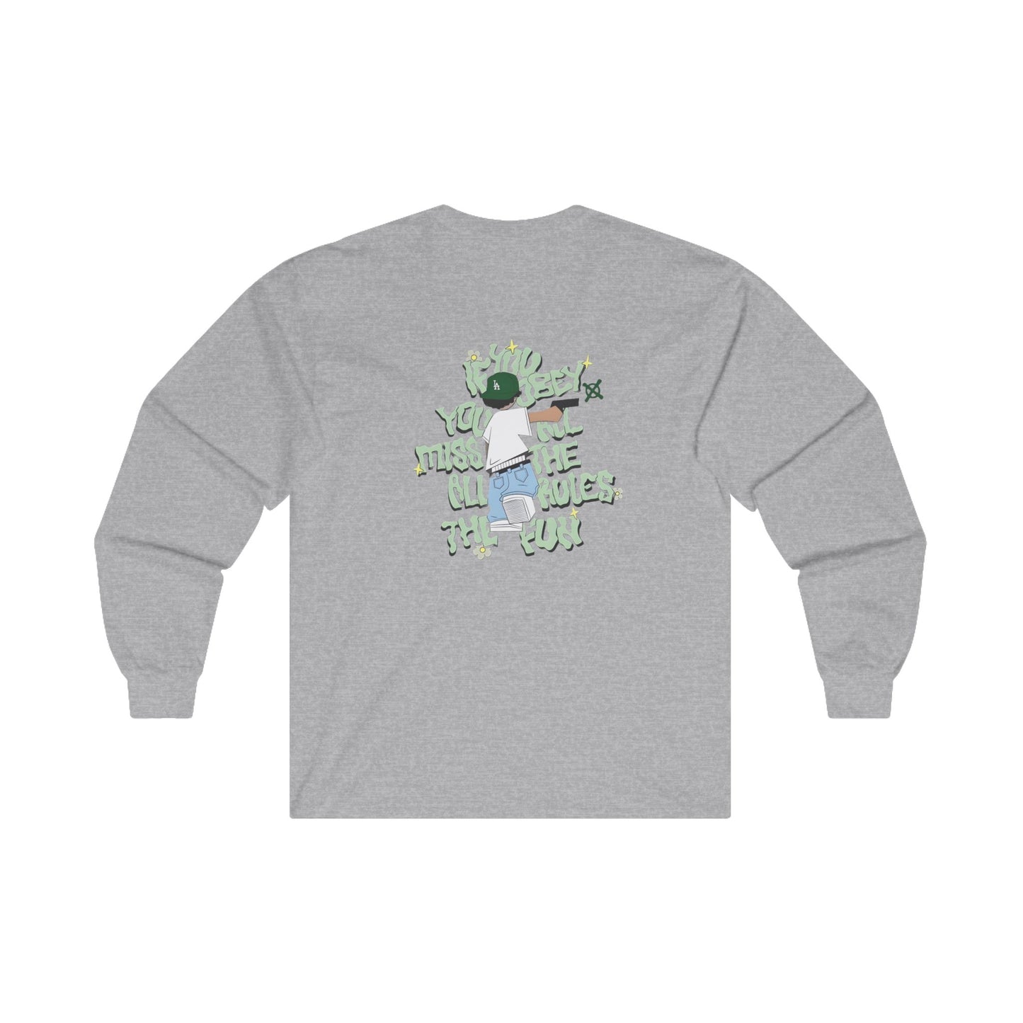 Long Sleeve T Shirt - BENJAMINS