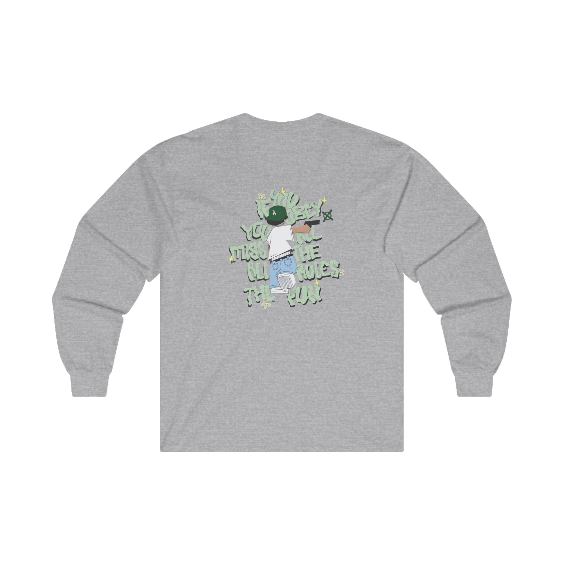 Long Sleeve T Shirt - BENJAMINS