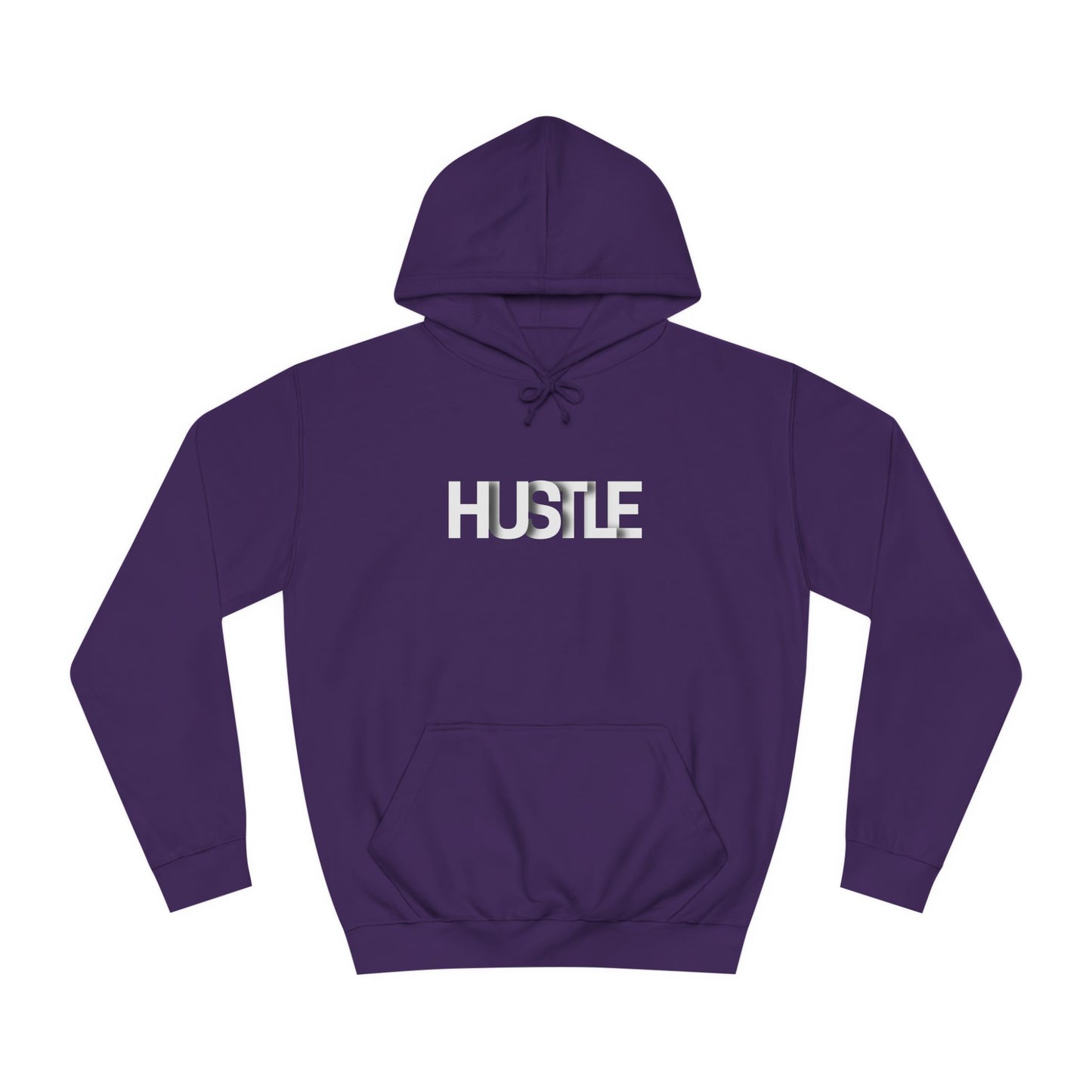 Hustle Custom Hoodie - BENJAMINS Purple / XS