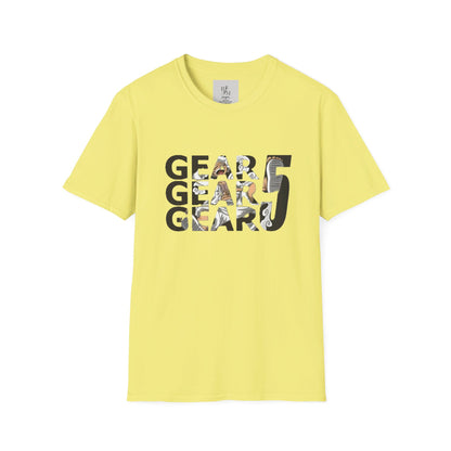 Gear 5 Luffy Custom Tshirt - BENJAMINS Cornsilk / S