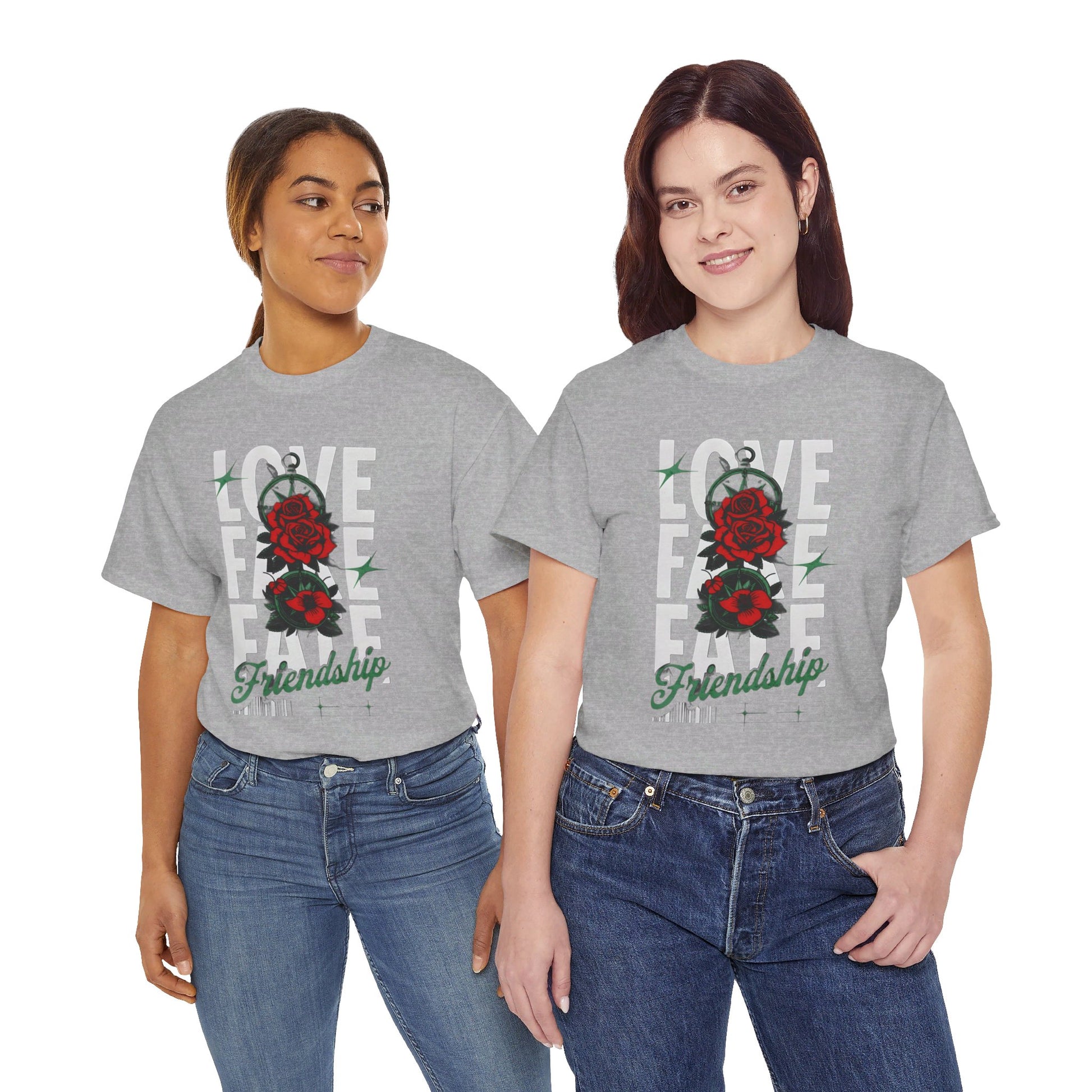 LOVE Cotton Custom T-Shirt - BENJAMINS