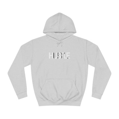 Hustle Custom Hoodie - BENJAMINS Heather Grey / XS