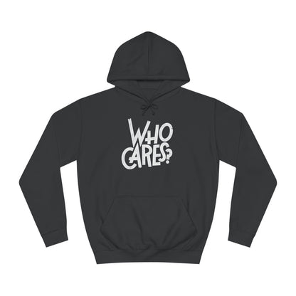 Who cares Custom Hoodie - BENJAMINS Jet Black / XS