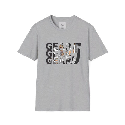 Gear 5 Luffy Custom Tshirt - BENJAMINS Sport Grey / S