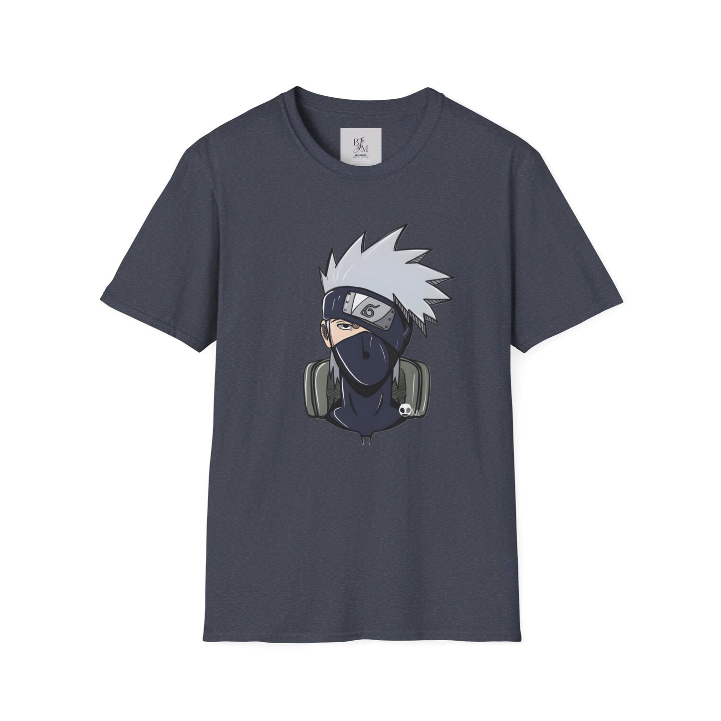 Anime Custom Print - BENJAMINS Heather Navy / S