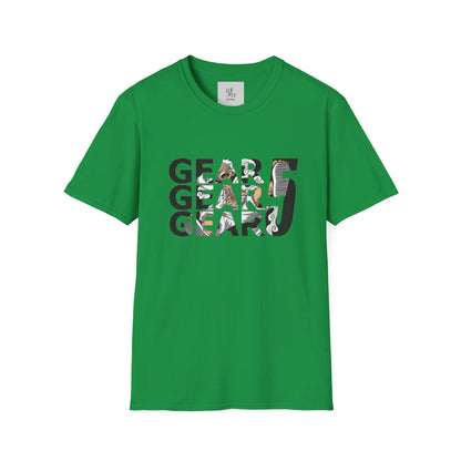 Gear 5 Luffy Custom Tshirt - BENJAMINS Irish Green / S