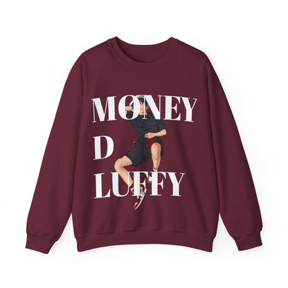 Monkey D Luffy Unisex Sweatshirt - BENJAMINS S / Maroon