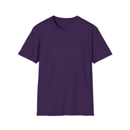 KARMA Custom T-Shirt - BENJAMINS Purple / S