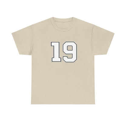 No. 19 Custom Tee Shirt - BENJAMINS Sand / S