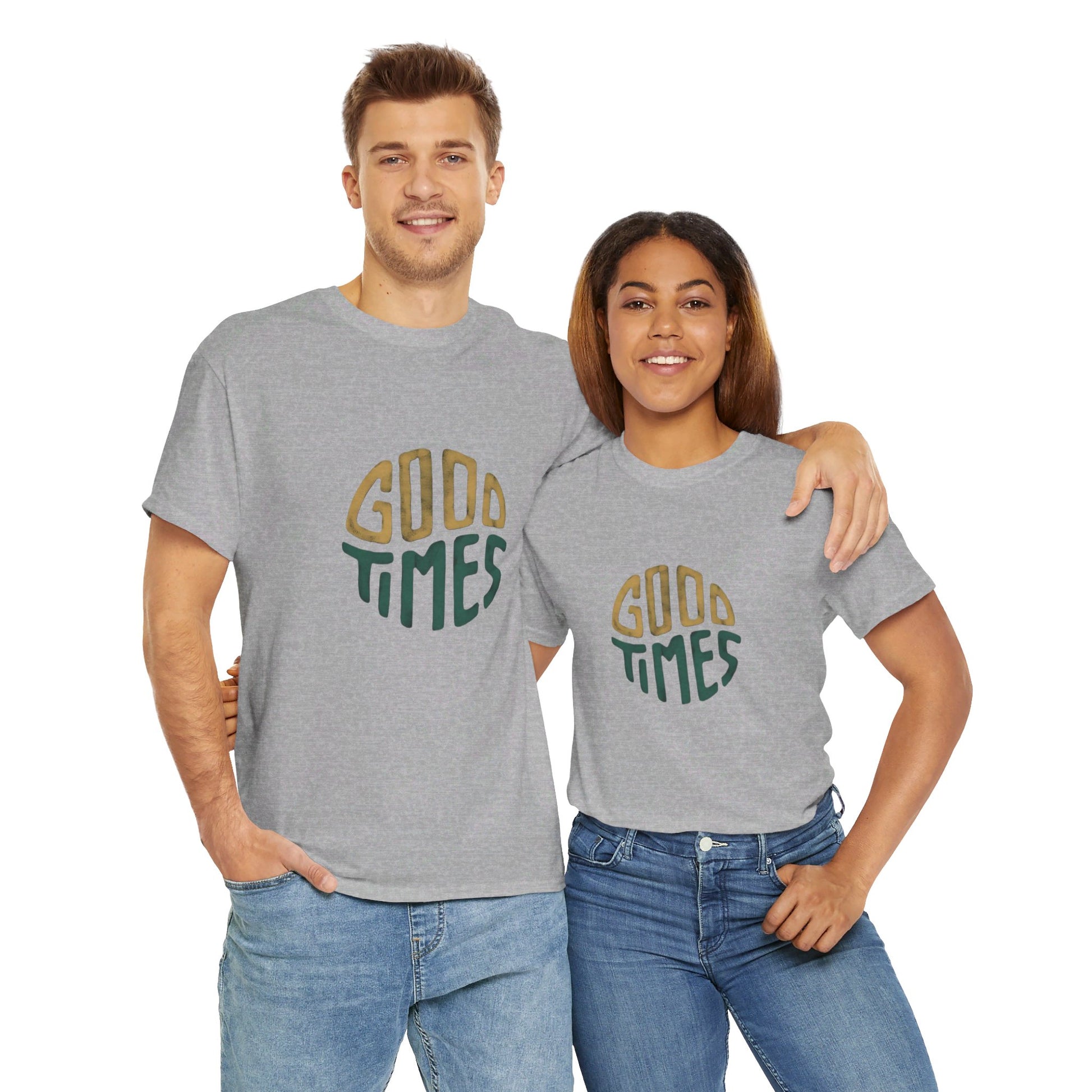 Good times Cotton Tee Shirt - BENJAMINS