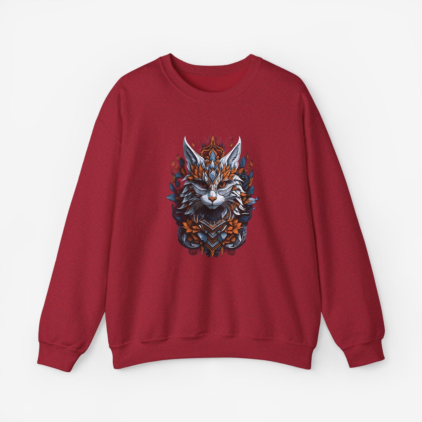 Cat Mandalas artwork Sweatshirt