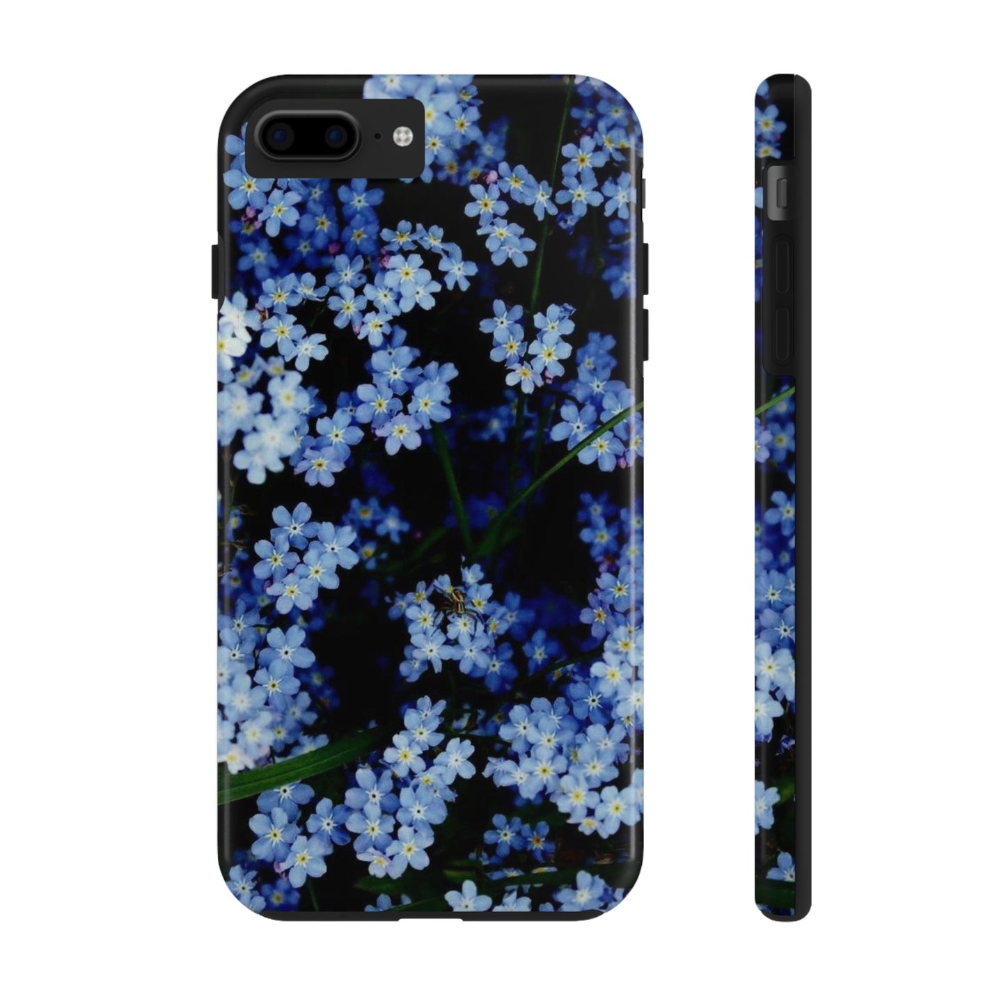 Blue Flower Custom Cover - BENJAMINS iPhone 7 Plus, iPhone 8 Plus