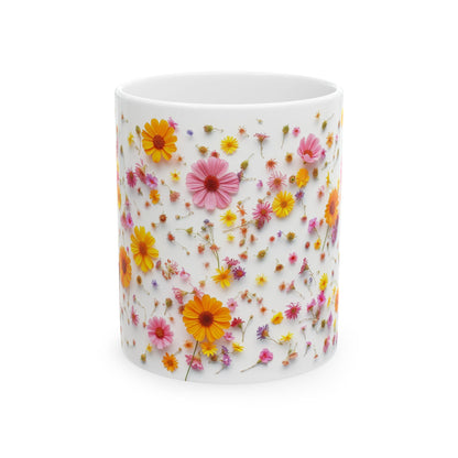 Wild Flowers Ceramic Mug