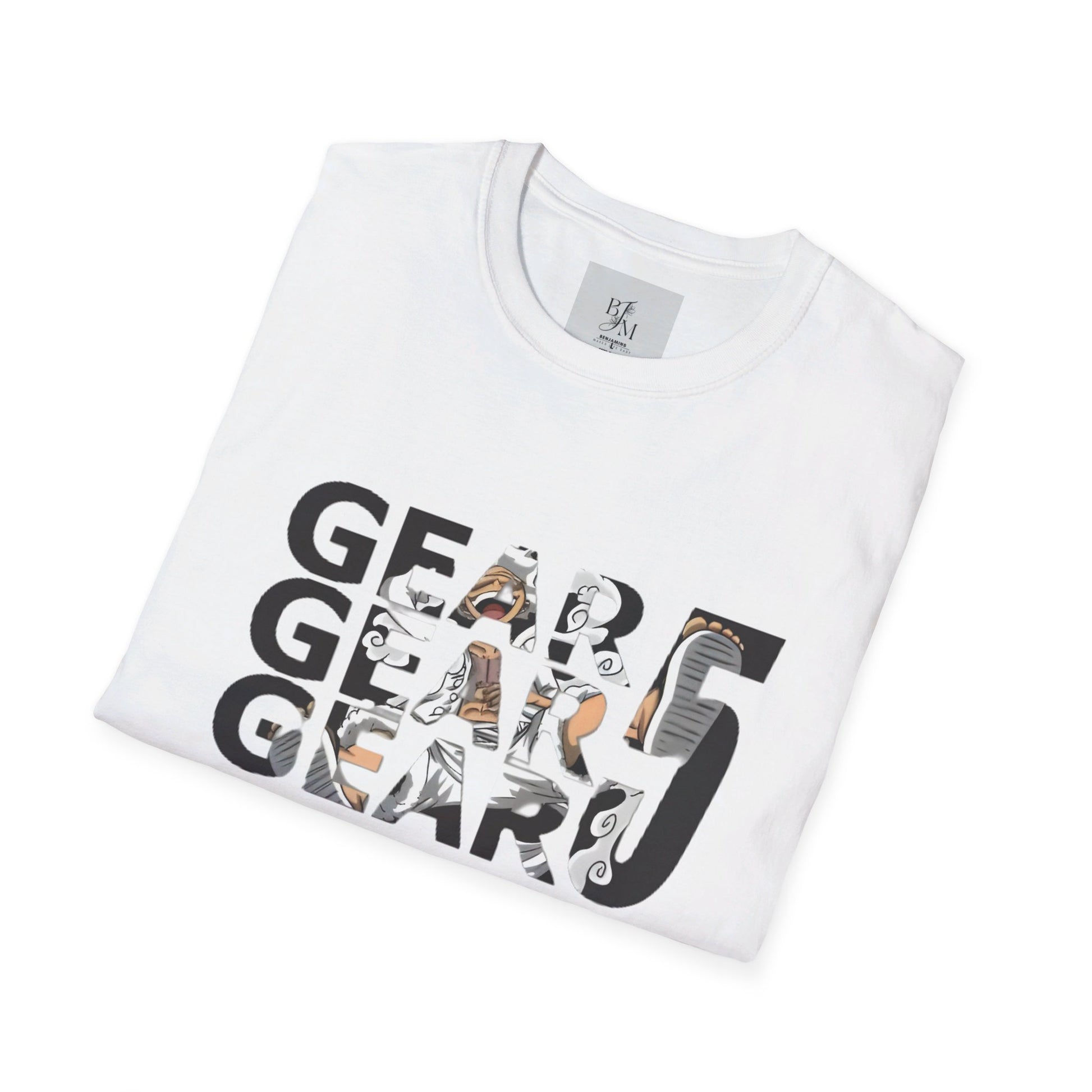 Gear 5 Luffy Custom Tshirt - BENJAMINS