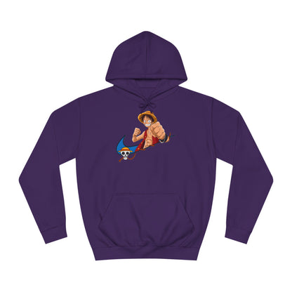 Custom hoodie luffy - BENJAMINS Purple / XS