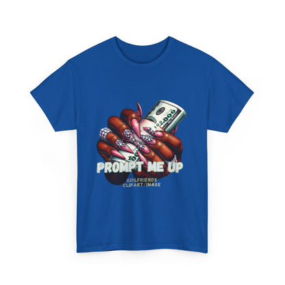 Prompt me Cotton Tee Tshirt - BENJAMINS Royal / S