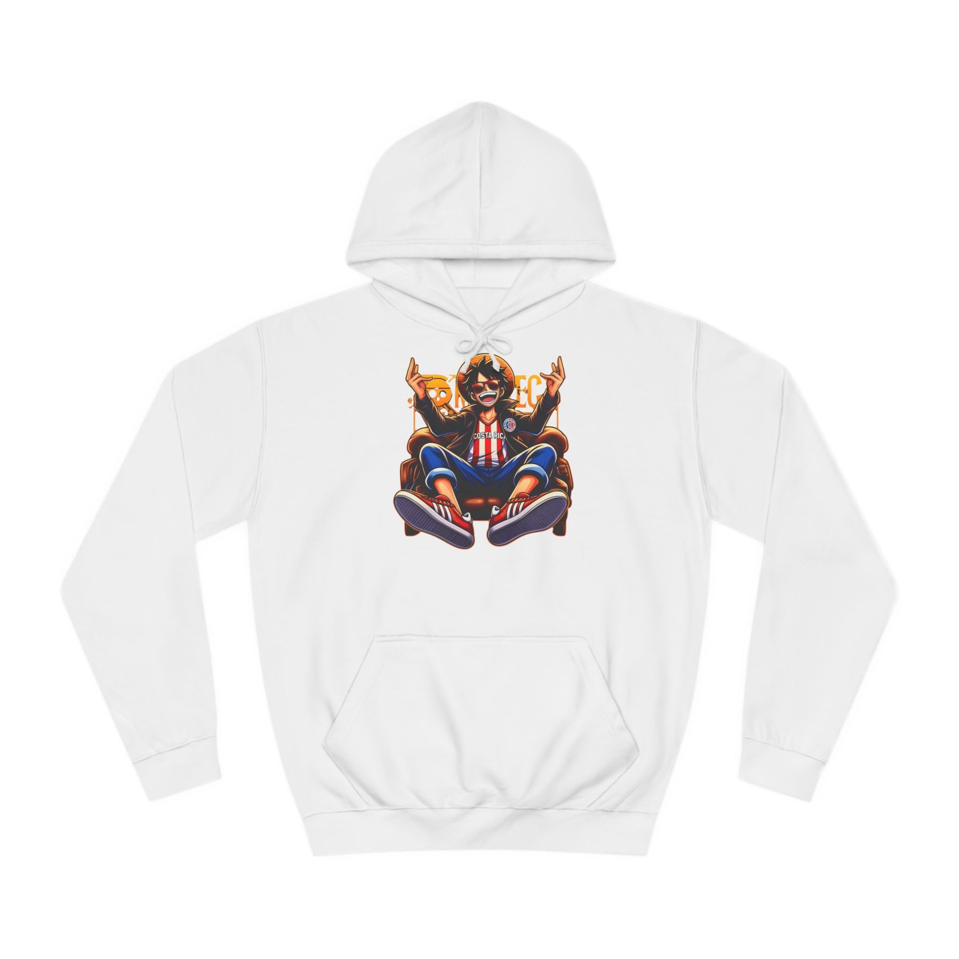 One piece luffy Custom Hoodie - BENJAMINS Arctic White / XS