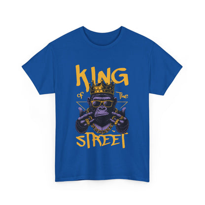 KING STREET Cotton Custom T-shirt - BENJAMINS Royal / S