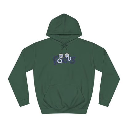 FOCUS College Hoodie - BENJAMINS Bottle Green / XS