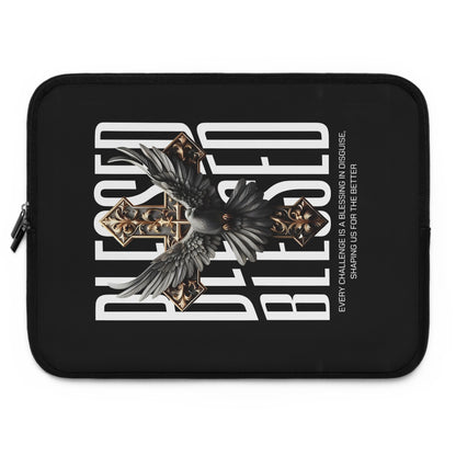 BLESSED Laptop Sleeve - BENJAMINS Black / 15"