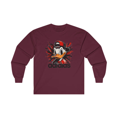 Long Sleeve T Shirt - BENJAMINS S / Maroon