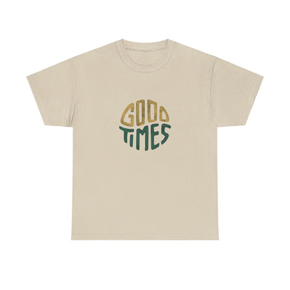 Good times Cotton Tee Shirt - BENJAMINS Sand / S