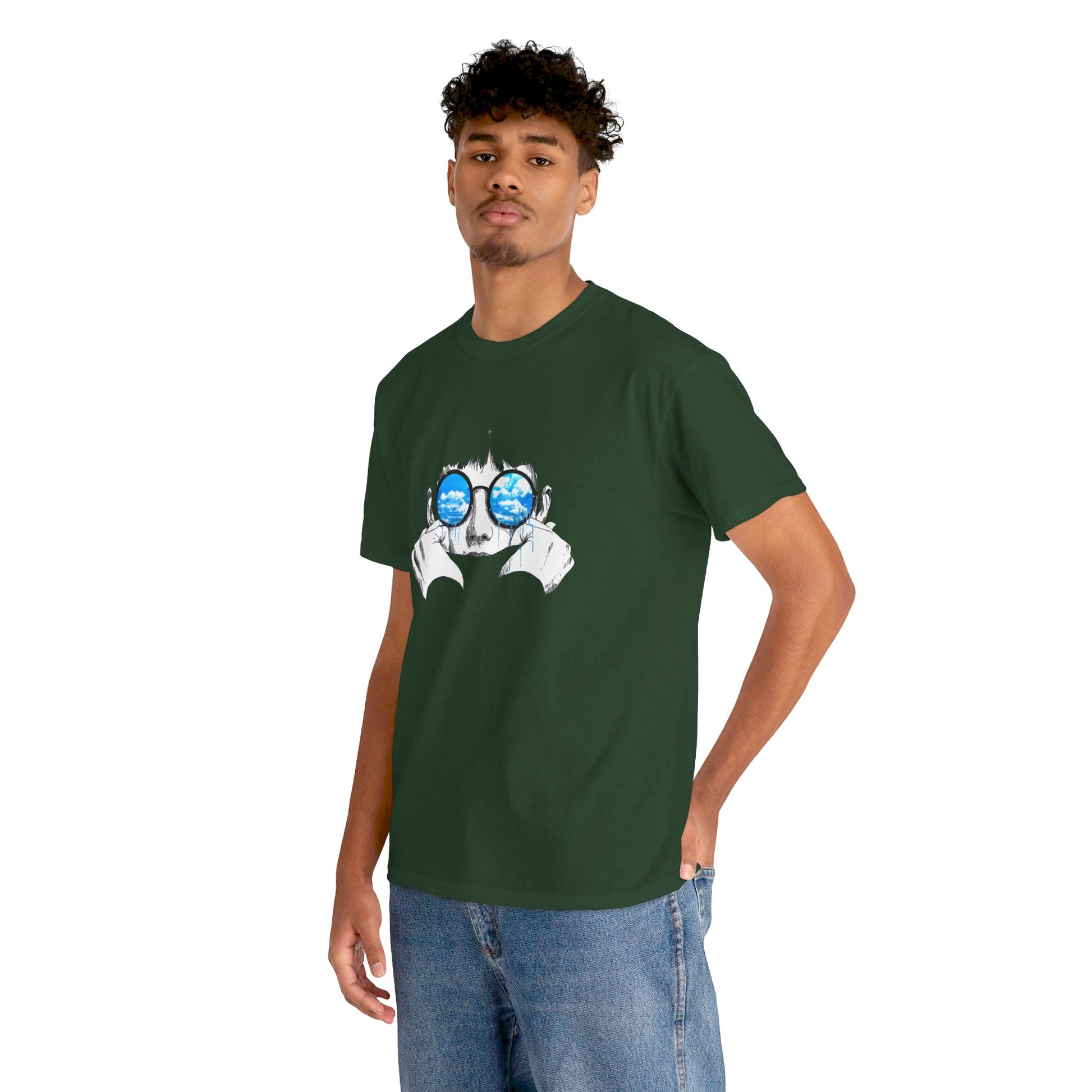 Beyond the eyes Cotton Tee Shirt - BENJAMINS