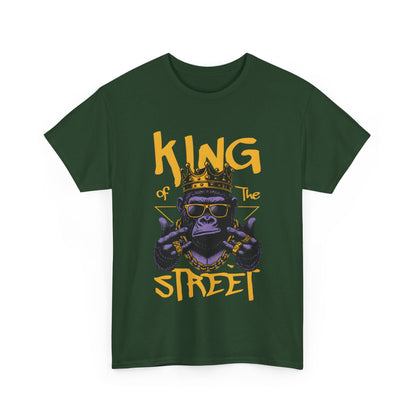 KING STREET Cotton Custom T-shirt - BENJAMINS Forest Green / S