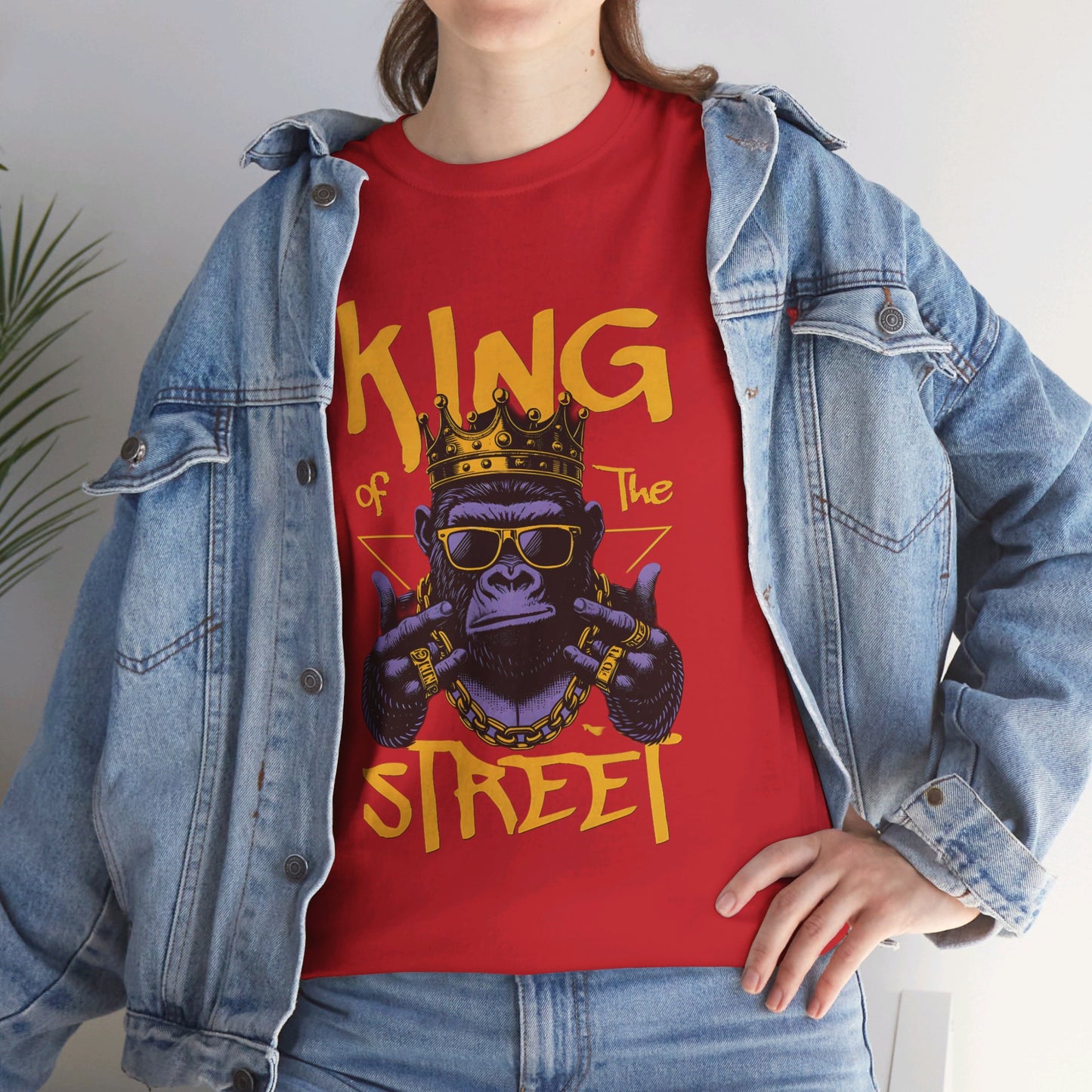 KING STREET Cotton Custom T-shirt - BENJAMINS