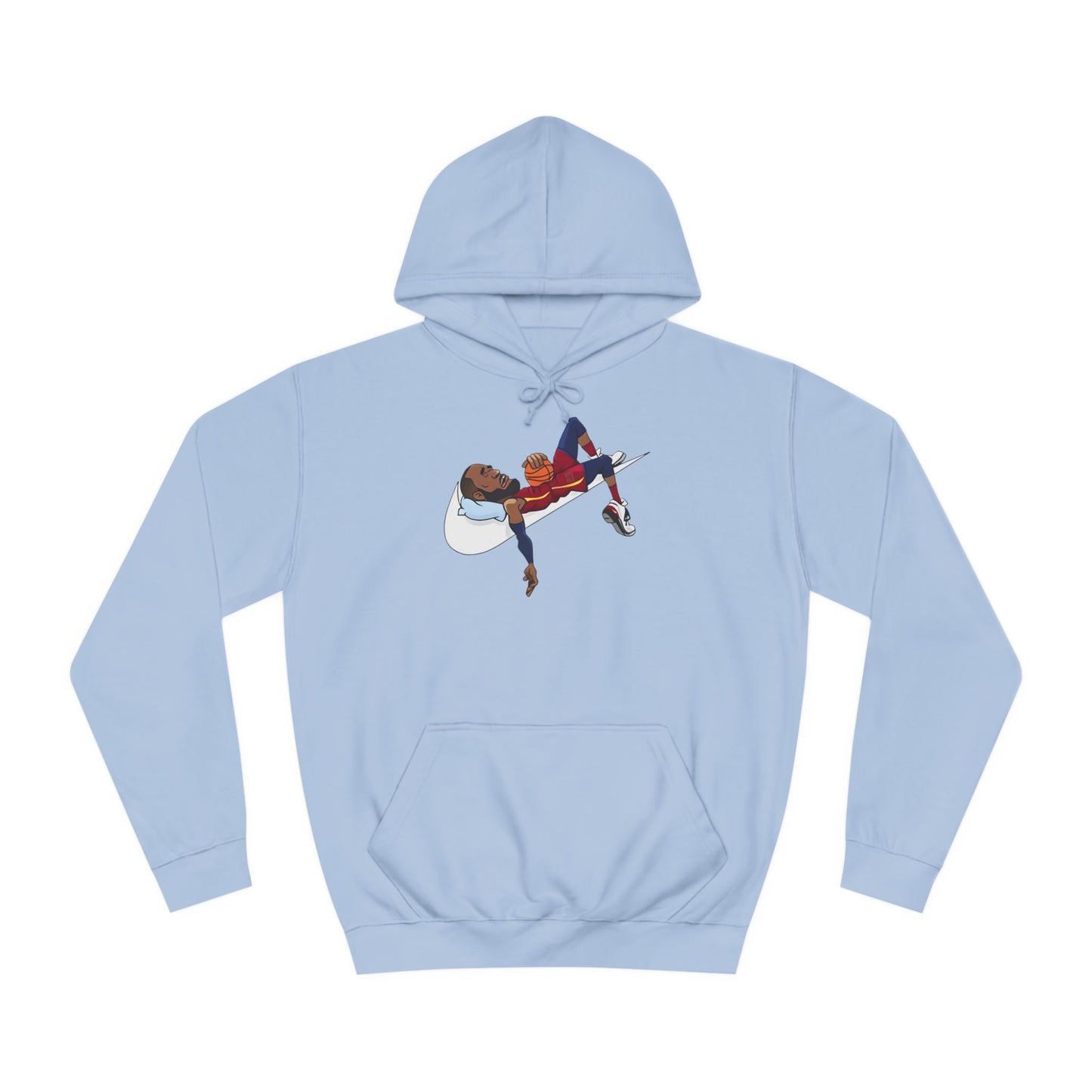 Jordan Nike College Hoodie - BENJAMINS Sky Blue / XS