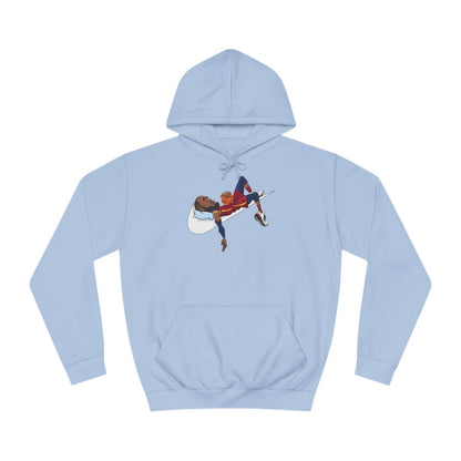 Jordan Nike College Hoodie - BENJAMINS Sky Blue / XS