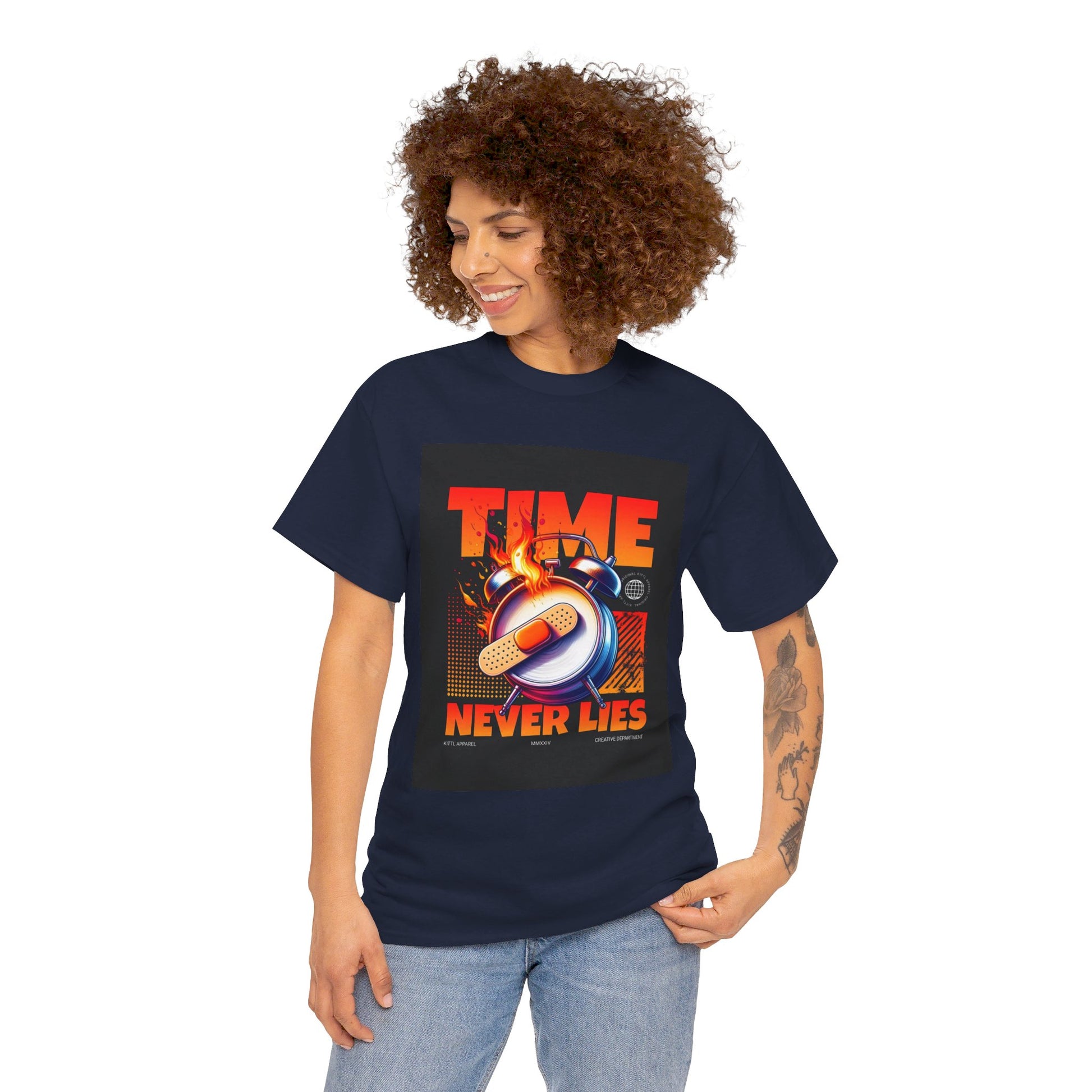 TIME NEVER LIES Custom Tshirt - BENJAMINS