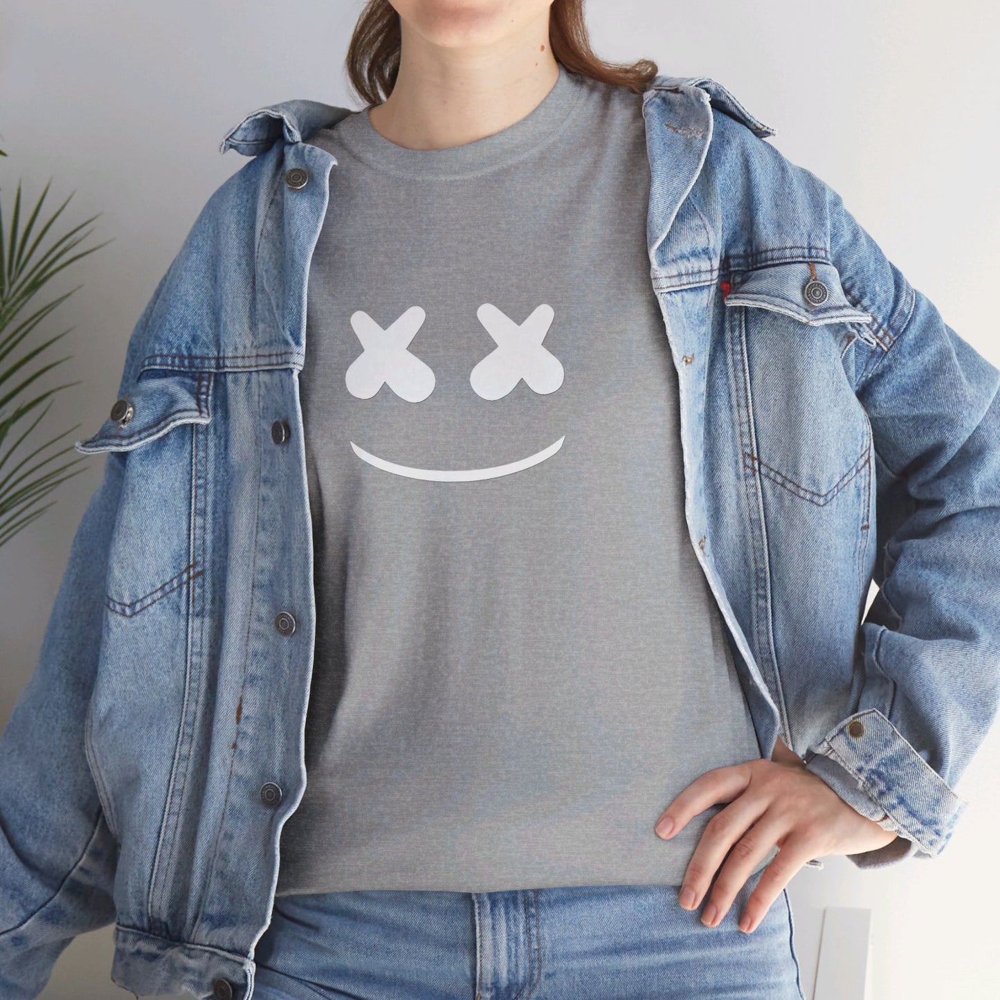 Smile Cotton Tee Shirt - BENJAMINS