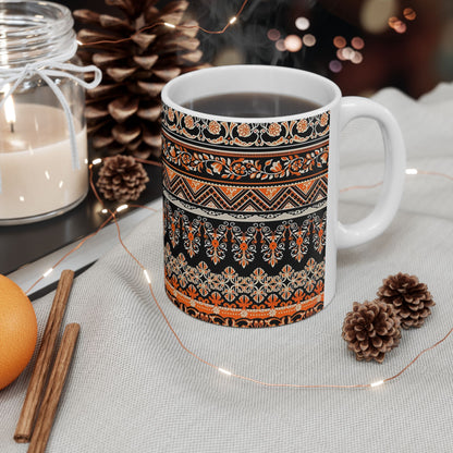 Taditional pattern Ceramic Mug