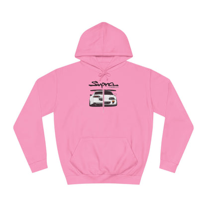 Custom SUPRA Sport Car Hoodie - BENJAMINS Candyfloss Pink / XS