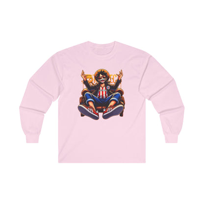 One oiece Long Sleeve T Shirt - BENJAMINS S / Light Pink