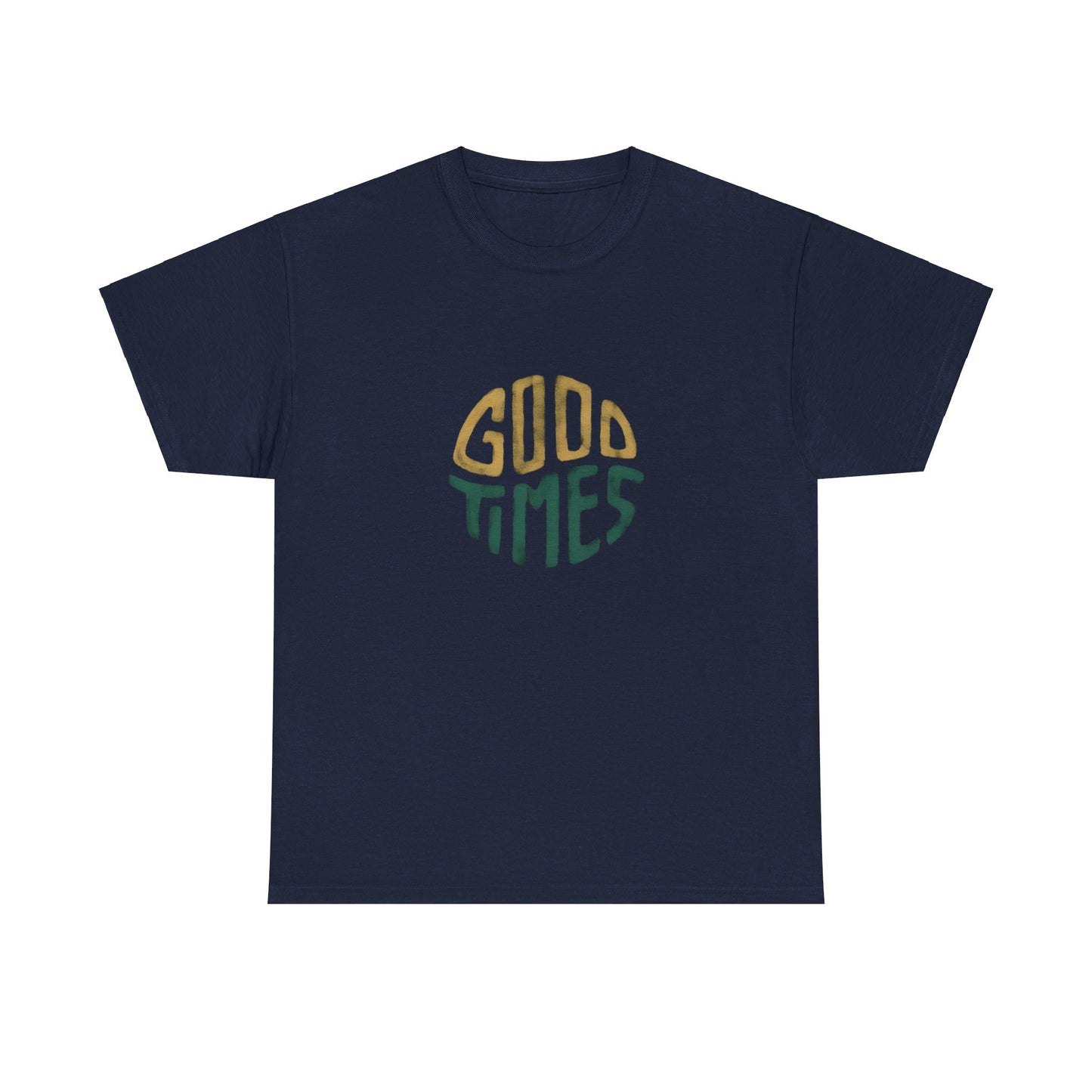 Good times Cotton Tee Shirt - BENJAMINS Navy / S