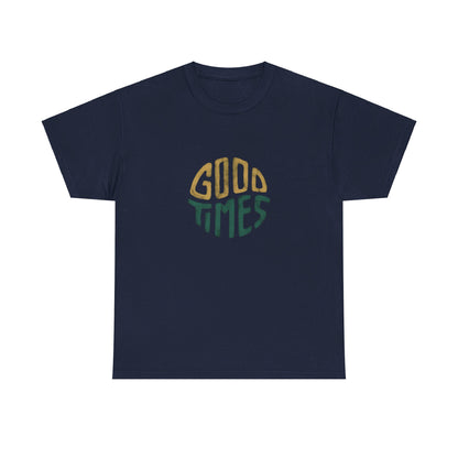 Good times Cotton Tee Shirt - BENJAMINS Navy / S