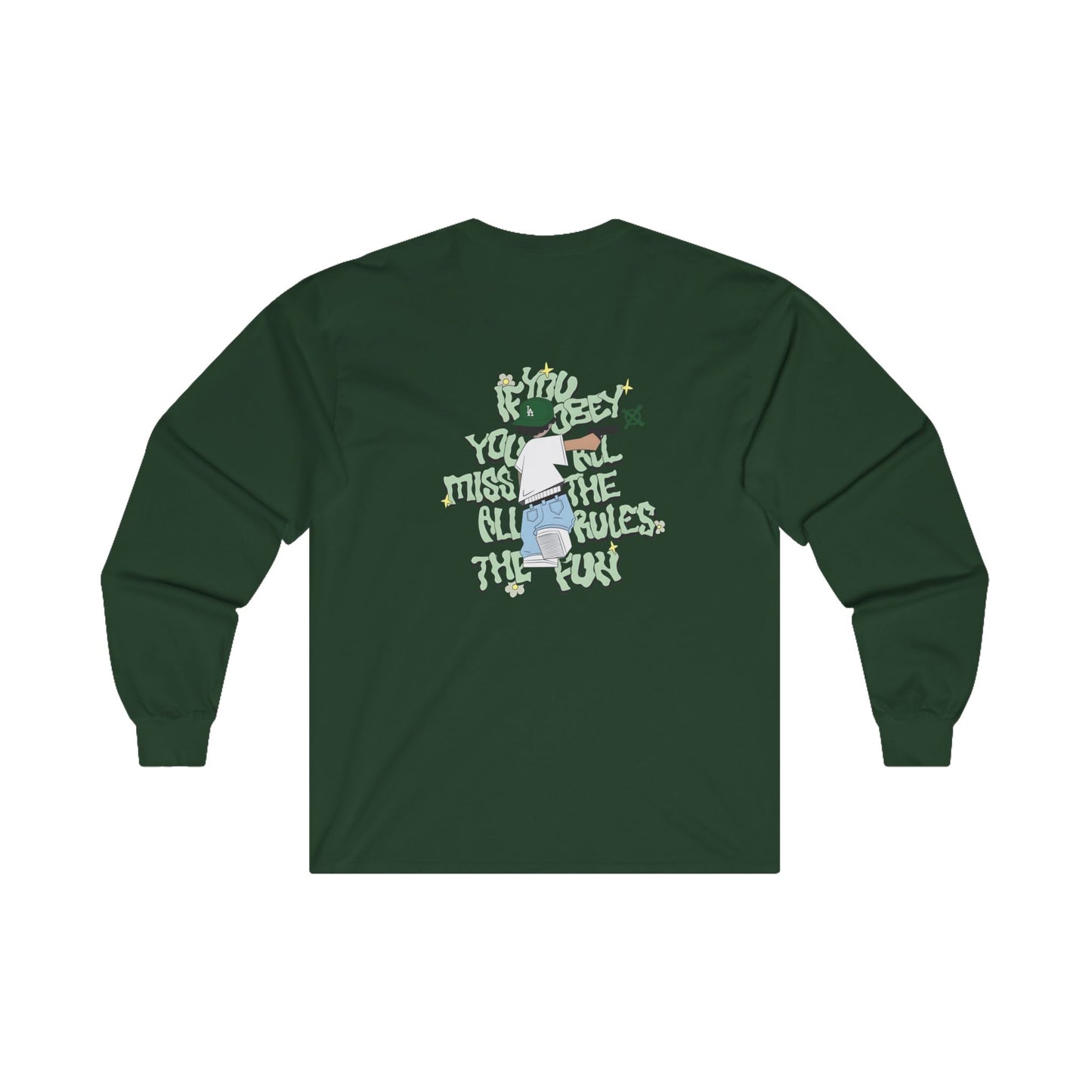 Long Sleeve T Shirt - BENJAMINS