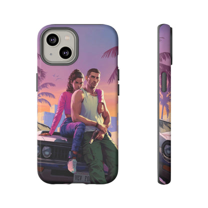 GTA 6 Phone Cover - BENJAMINS iPhone 14 / Matte