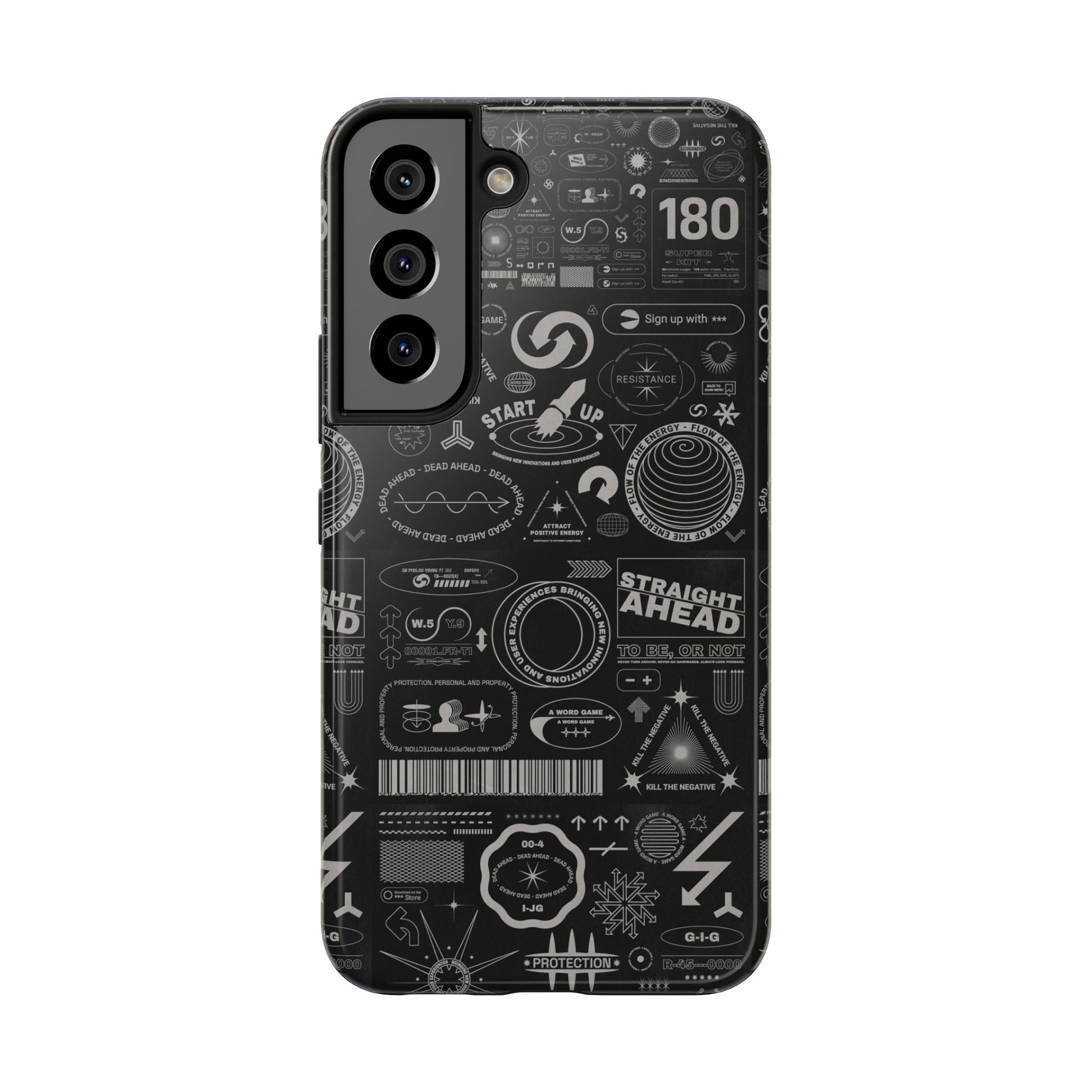 Graphics Text Phone case - BENJAMINS